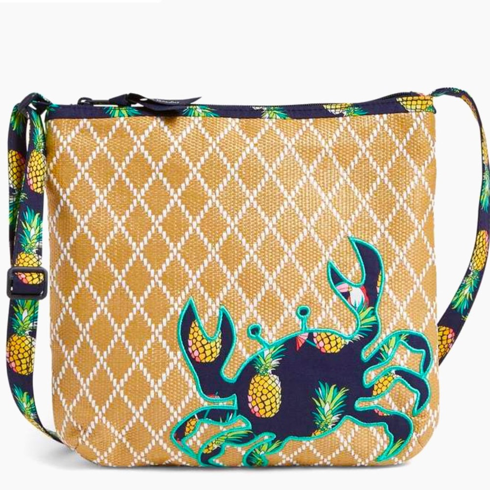 NWT! Vera Bradley beach crossbody Toucan party